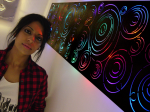 Birmingham 'Painting with Light' artist Sonia Bhamra