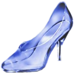 Cinderella Birmingham pantomime glass slipper