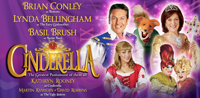 Cinderella pantomime at the Birmingham Hippodrome