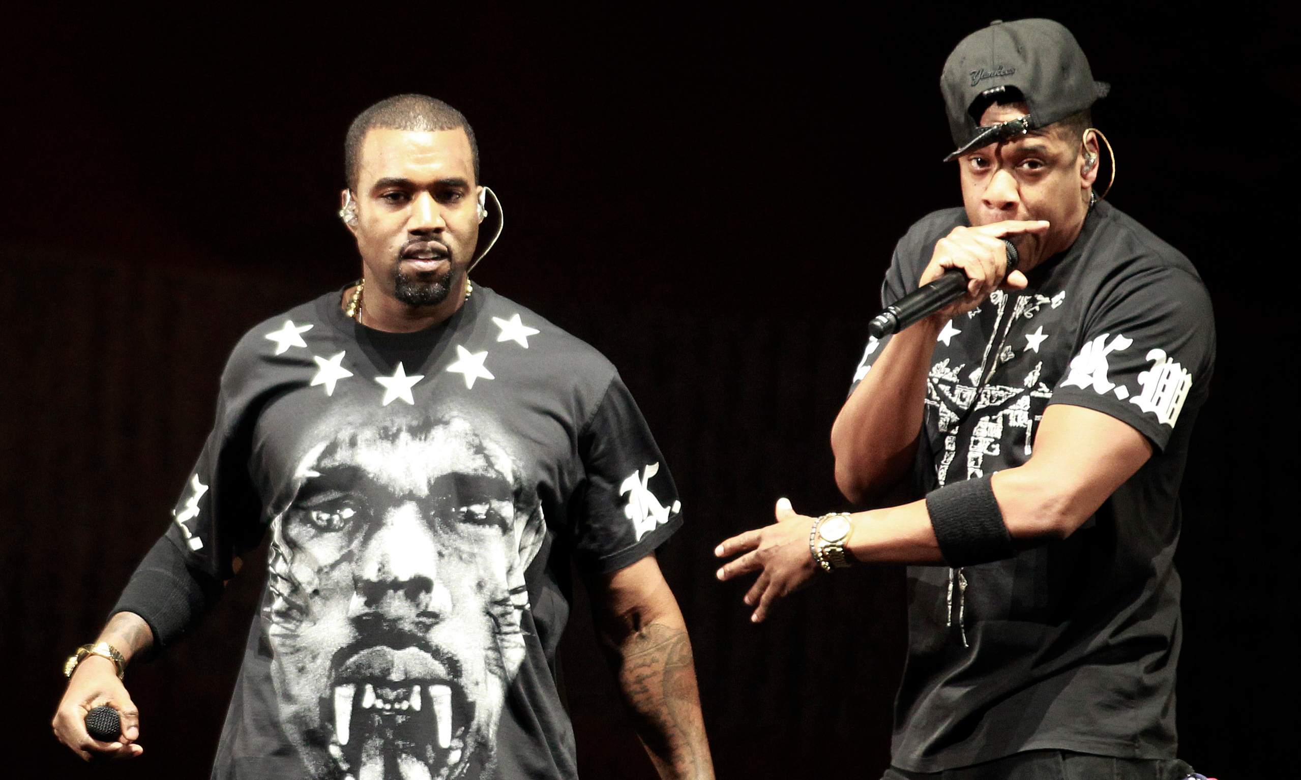 Jay Z and Kanye West will be at the LG Arena in Birmingham 2012