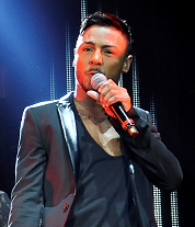 Marcus Collins at X Factor Live in Birmingham 2012
