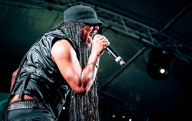 Maxi Priest at the Flyover Show 2012. Photo by Rob Gilbert.