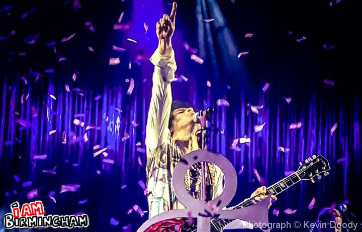 Prince thrilled audiences at the LG Arena in Birmingham to kick of his UK tour. Photograph: Kevin Doody
