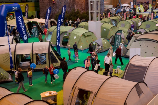 The Caravan & Camping Show is on at the NEC Birmingham in February
