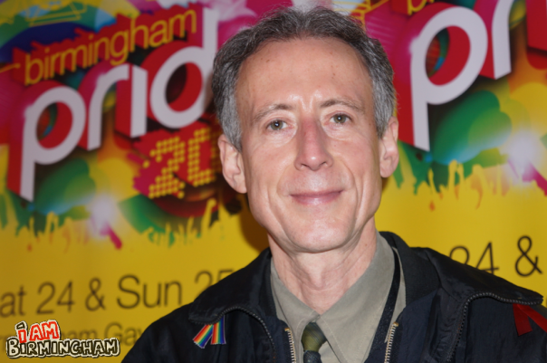 Humans rights activist Peter Tatchell will also once agian be attending Birmingham Pride (Photograph: Adam Yosef)