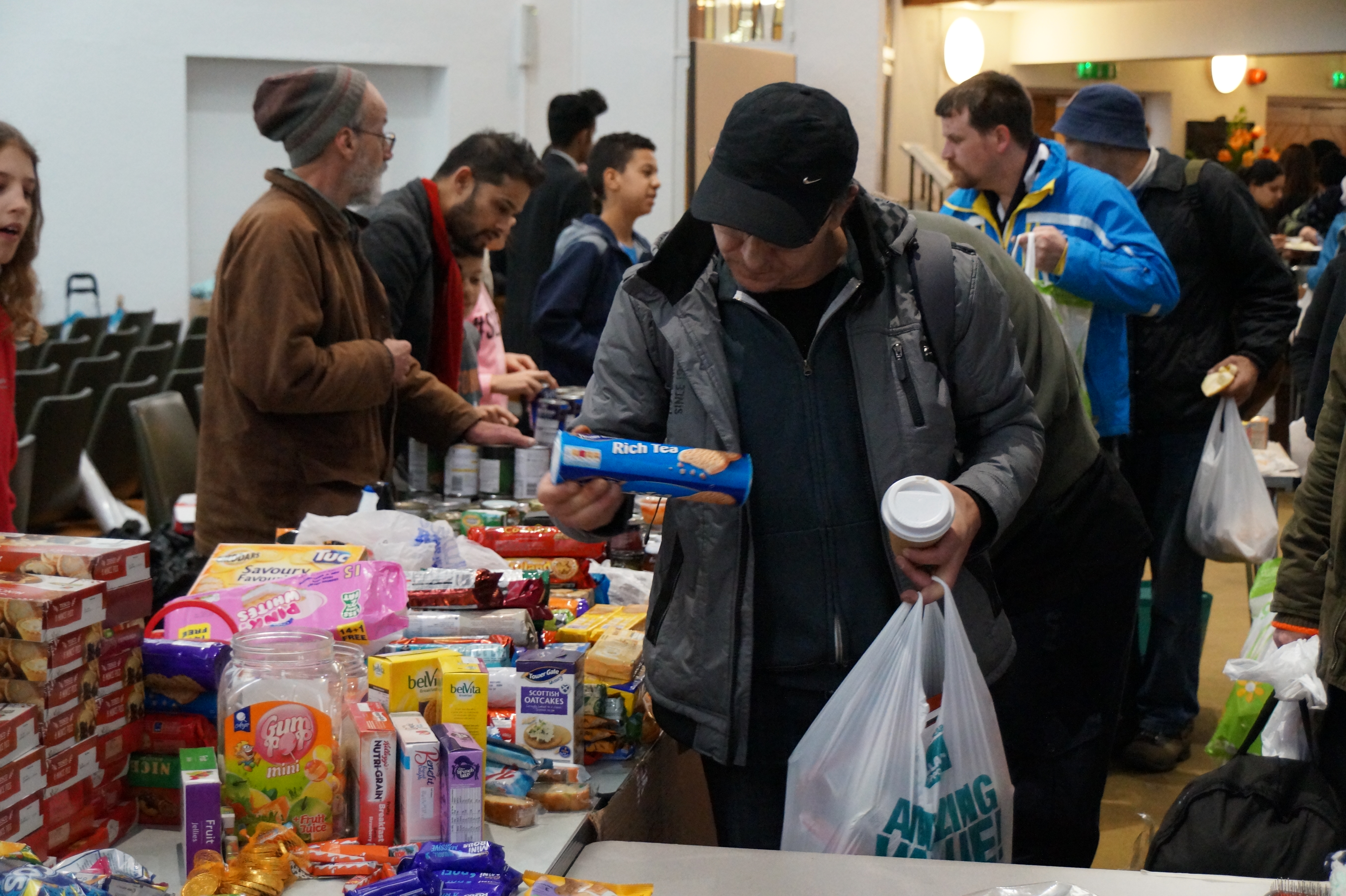 The Birmingham Food Drive is held at Carrs Lane Church (Photograph: Birmingham Food Drive)